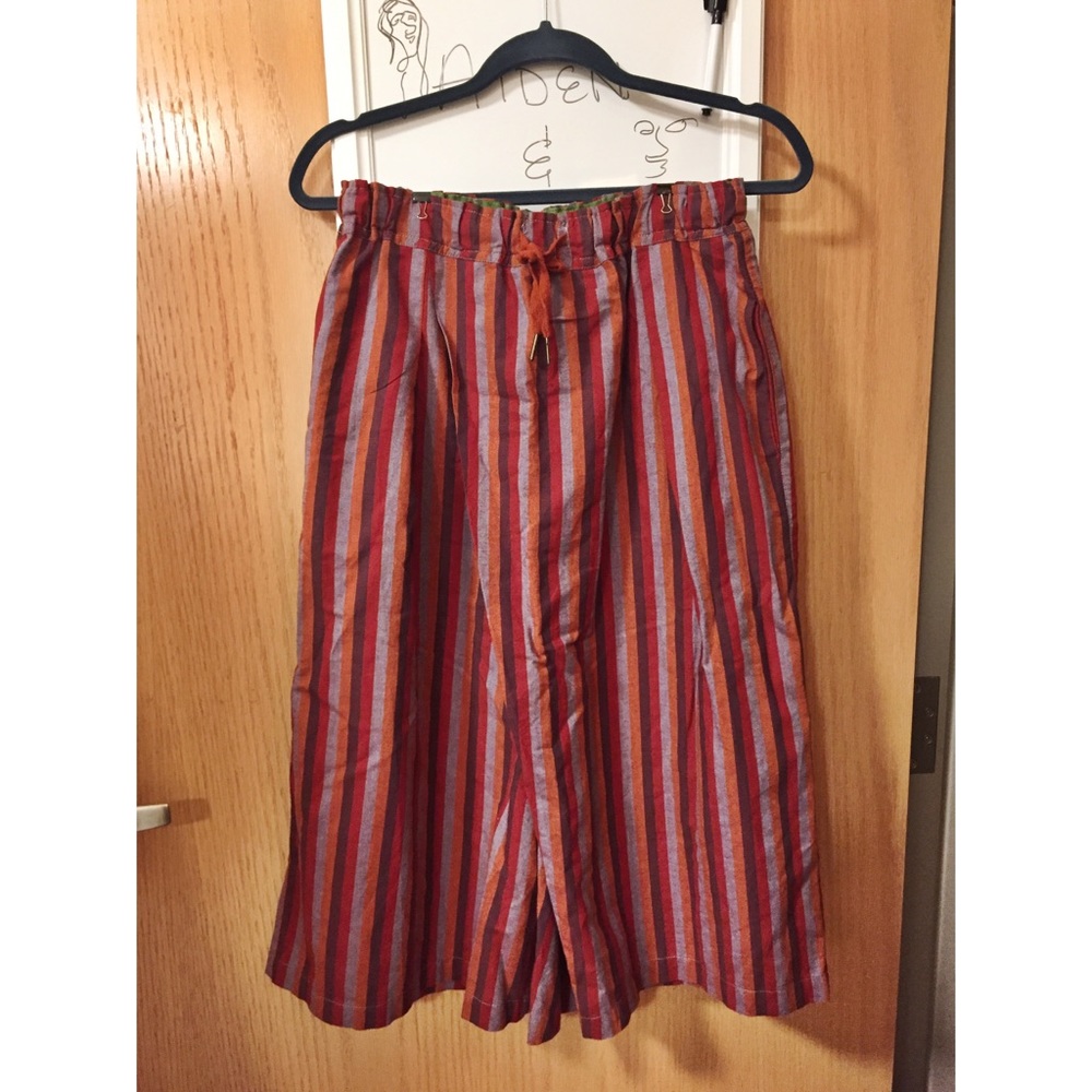 Striped Culottes